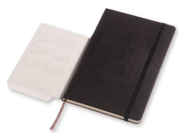 Ежедневник Moleskine CLASSIC WKNT LARGE 130х210мм 144стр. фиксирующая резинка черный